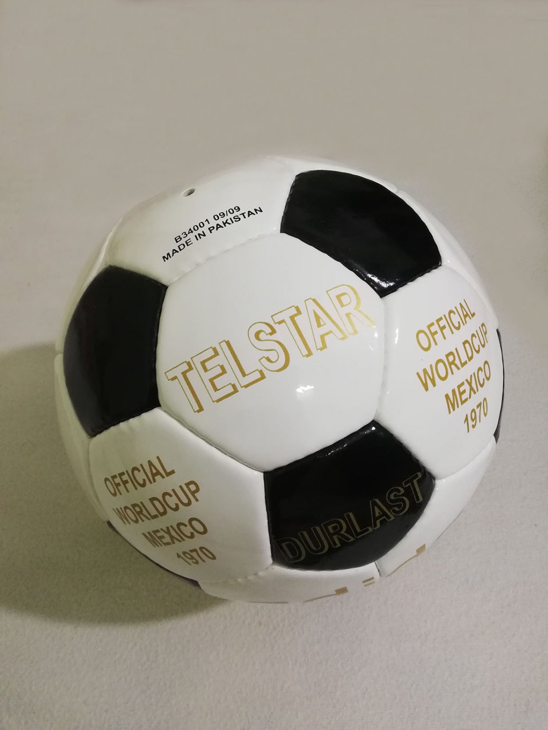ADIDAS TELSTAR DURLASTÂ® 1970 OFFICIAL WORLD CUP 1970 MATCH BALL