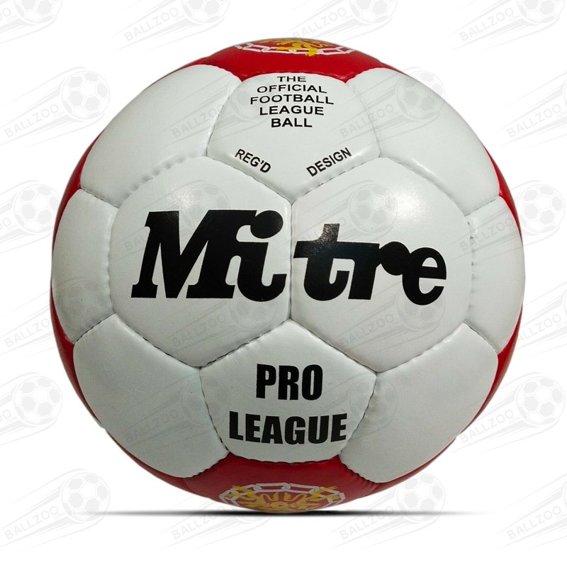 MITRE PRO LEAGUE OFFICIAL MATCH BALL | 100% ORIGINAL LEATHER OMB FOOTBALL 1980 | SOCCER No.5