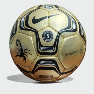 Ultra Rare Nike Gold Chrome Scorpion Football | Official Soccer Ball No.5