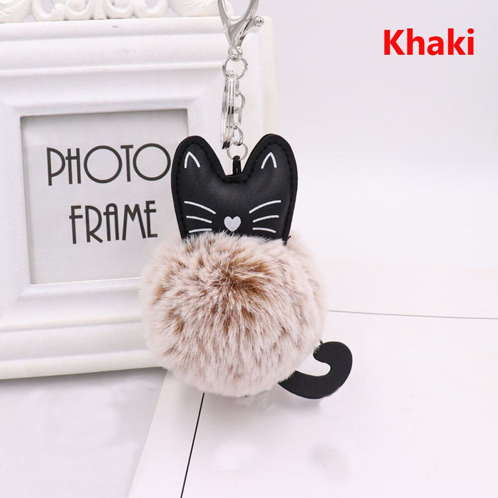 Cat Keychain for Bag and Wallet Decoration