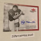John Hannah 2012 Fleer Autographics Autograph Card
