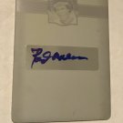Rod Carew 2012 Leaf LOS Autograph Printer’s Plate Card 1/1