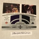 Kobe Bryant/Kevin Garnett 2002-03 UD Honor Roll Dual Relic Card