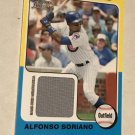 Alfonso Soriano 2011 Topps Lineage Mini Relic Card
