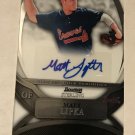 Matt Lipka 2010 Bowman Sterling Autograph Card