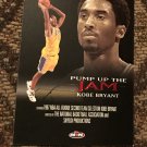 Kobe Bryant 1998-99 Hoops Pump Up The Jam Insert Card