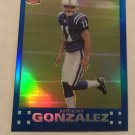 Anthony Gonzalez 2007 Topps Chrome Rookie Refractor Card