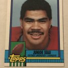 Junior Seau 1990 Topps Rookie Card