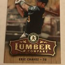 Eric Chavez 2006 Fleer Lumber Company Insert Card