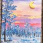 oil painting postcard freebie