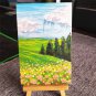 oil painting postcard freebie