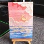 oil painting postcard freebie