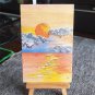 oil painting postcard freebie