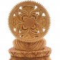 Wooden Hand Carved God Buddha Bust Sculpture Statue Vintage Art Home Decor Gift