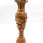 Wooden Hand Carved Flower Vase Carving Art Craft Home Garden Decor Utility Gift