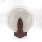 Handicraft Marble Stone Plate Floral Painting Inlay Elephant Home Decor Gift