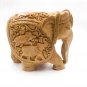 Wooden Handmade Carved Elephant Statue Figurine Sculpture Antique Art Home Decor