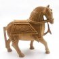 Wooden Hand Carved Horse Statue Figurine Sculpture Handmade Art Craft Home Decor