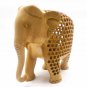 Wooden Handmade Carved Elephant Undercut Statue Sculpture Art Craft Home Decor