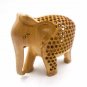 Wooden Handmade Carved Elephant Undercut Statue Sculpture Art Craft Home Decor