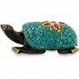 Handmade Wooden Tortoise Statue Home Decor Turtle Carved Feng Shui Figurine
