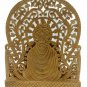 Handmade Indian Wooden Buddha Idol Statue Home Decorative Table Office Gift