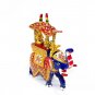 Indian Handmade Solid Metal Elephant King Statue Idol Statue Home Decor Gift