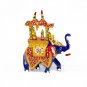Indian Handmade Solid Metal Elephant King Statue Idol Statue Home Decor Gift