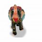 Handmade solid Wooden Stone Painting Elephant Idol Statue Home Decorative Gift