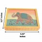 Handmade Solid Wooden Carved Indian Utility Box  Statue Home Decorative Gift
