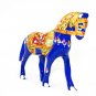 Indian Handmade Solid Metal Meenakari Horse Statue Idol Statue Home Decor Gift