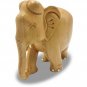 Handmade Wooden Carved Elephant Statue Figurine Home Decor Gift Feng Shui Craft