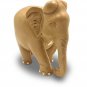 Handmade Wooden Carved Elephant Statue Figurine Home Decor Gift Feng Shui Craft