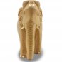 Handmade Wooden Carved Elephant Statue Figurine Home Decor Gift Feng Shui Craft