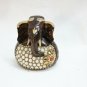 Handmade Wooden Lord Ganesha Idol Statue stonework Painting Home Decorative Gift