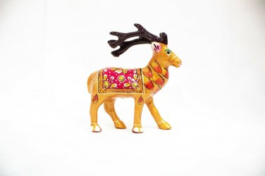 Indian Handmade Solid Metal Deer Statue Idol Statue Home Decor Gift