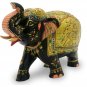Indian Handmade solid Wooden Painting Elephant Idol Statue Home Decorative Gift