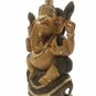 Handmade Solid Wooden Carved Indian Ganesha Idol Statue Home Decorative Gift