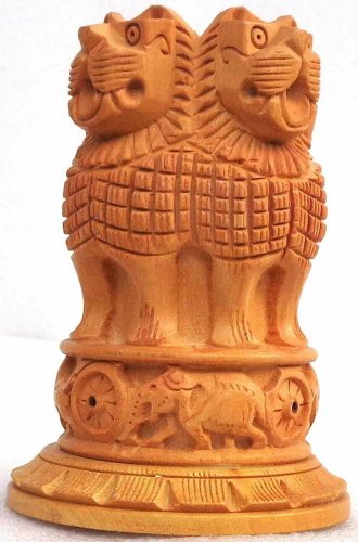 Handmade Solid Wooden Carved Pen Holder Home Decorative Table Office Gift