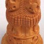 Handmade Solid Wooden Carved Pen Holder Home Decorative Table Office Gift