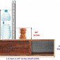 Handmade Solid Wooden Carved Pen Holder Home Decorative Table Office Gift