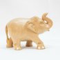 Handmade Solid 4" Wooden Carved Indian Elephant Idol Statue Home Decorative Gift