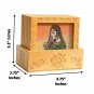 Handmade Solid Wooden Carved Glass coaster Home Decorative Table Office Gift