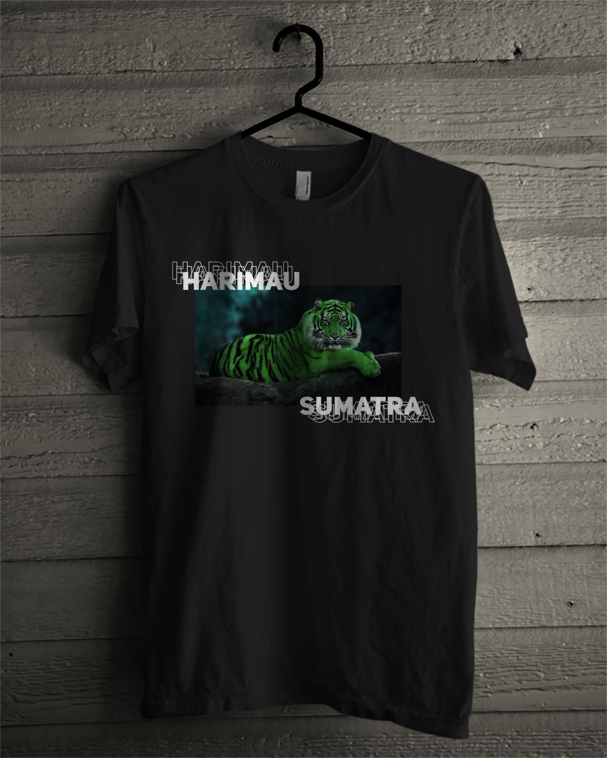 T Shirt Harimau Sumatra