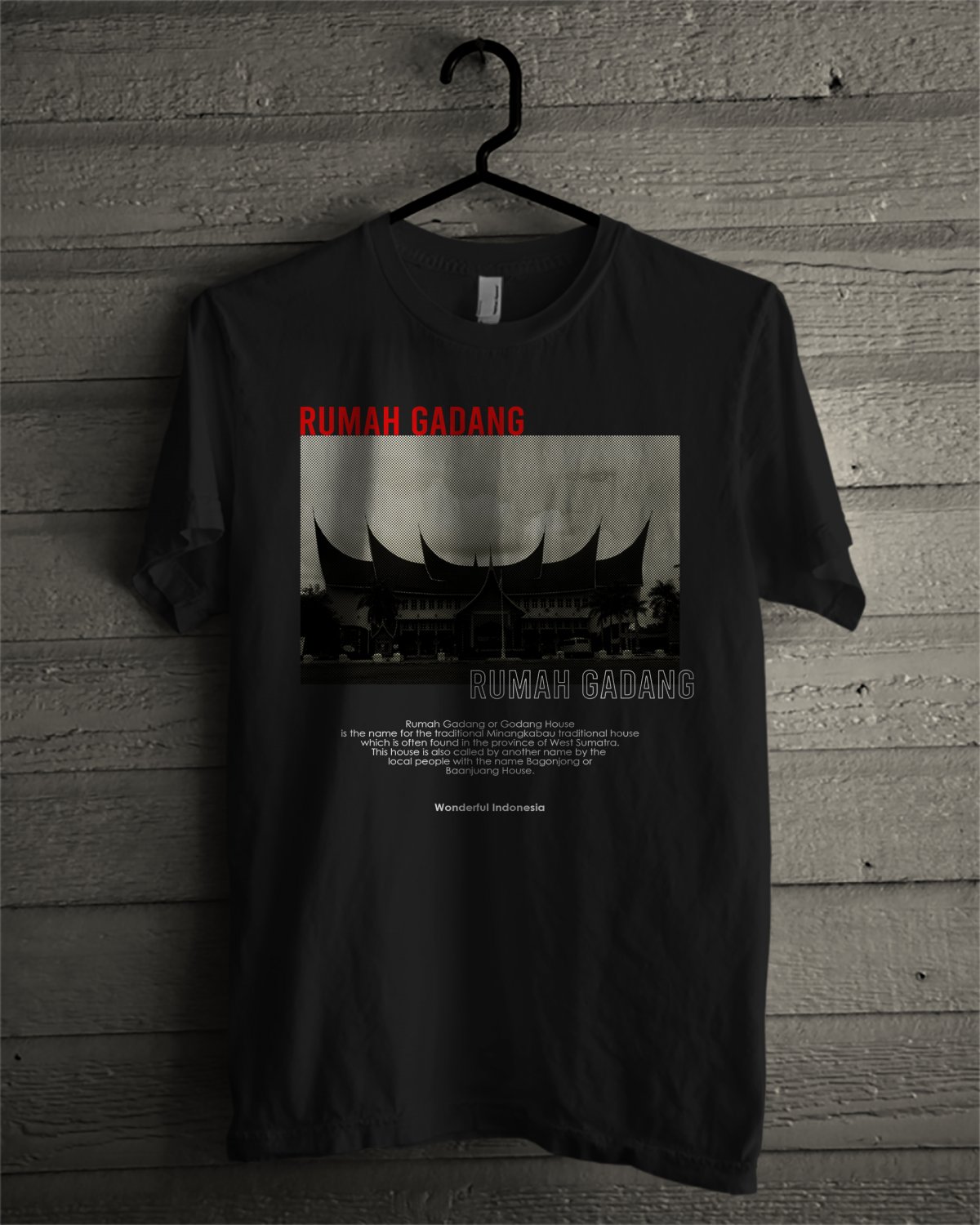 T Shirts Rumah Gadang