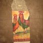 Crochet Top Rooster Towel