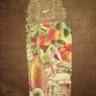 Crochet Top Apple Towel