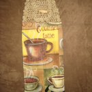 Crochet Top Coffee Shop Towel