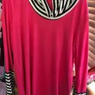 Zenana Cowl Neck Top Buttery Soft Long Sleeve Microfiber Top XL