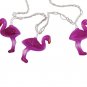 Pink Flamingo String Lights 8'.5 Long Strand indoor and outdoor